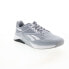 Фото #4 товара Reebok Nano X2 Mens Gray Canvas Lace Up Athletic Cross Training Shoes