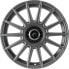 Фото #2 товара Литой колесный диск Damina Performance DM09 матово-серый - вставка черная 8x18 ET30 - LK5/112 ML72.6