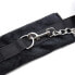 Фото #6 товара Handcuffs with Velcro with Long Fur Black