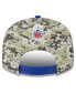 Youth Boys Camo, Royal Buffalo Bills 2023 Salute To Service 9FIFTY Snapback Hat