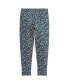 ფოტო #2 პროდუქტის Big Girls Floral Stretch Jersey Legging