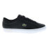 Lacoste Powercourt 222 5 Mens Black Leather Lifestyle Sneakers Shoes