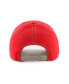 ფოტო #5 პროდუქტის Men's Red Distressed Chicago Bulls Quick Snap Clean Up Adjustable Hat