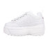 Фото #3 товара Fila Disruptor 2 Wedge Platform Womens White Sneakers Casual Shoes 5FM00704-125