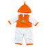 Фото #1 товара MINILAND Cold Pajamas Orange Stripes 38 cm