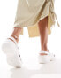 Crocs Classic Platform Clogs In White