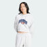 Фото #8 товара adidas women Cropped Hoodie