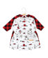 Фото #3 товара Big Girls Cotton Dresses, Christmas Scene