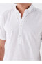 Фото #4 товара Рубашка мужская с коротким рукавом LC Waikiki Regular Fit 100% хлопок