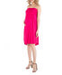 ფოტო #2 პროდუქტის Bandeau Top Empire Waist Short Maternity Dress