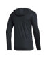 ფოტო #2 პროდუქტის Men's Black Los Angeles Kings Team Long Sleeve Quarter-Zip Hoodie T-Shirt