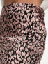 Miss Selfridge velvet devore maxi skirt in animal 34 - фото #9