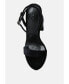 ფოტო #2 პროდუქტის ZIRCON Womens Rhinestone Patterned High Heel Sandals