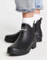 Фото #4 товара Barbour Wilton Chelsea wellington boot in black