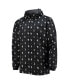 ფოტო #3 პროდუქტის Men's Black Juventus AEROREADY Full-Zip Hoodie Windbreaker Jacket