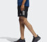 Фото #3 товара Шорты для тренировок Adidas Свободные Мужские Черные Брюки Trendy Clothing DQ2557