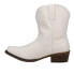 Фото #3 товара Roper Emma Snip Toe Cowboy Womens White Casual Boots 09-021-1567-3037