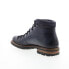 Фото #6 товара Bruno Magli Andez BM2ADZF0 Mens Black Leather Lace Up Casual Dress Boots