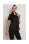 ფოტო #2 პროდუქტის Women's Helia Knit Poplin Short Sleeve