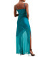 ფოტო #2 პროდუქტის Women's Asymmetrical Side-Slit Dress