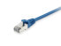 Фото #2 товара Equip Cat.6A S/FTP Patch Cable - 10m - Blue - 10 m - Cat6a - S/FTP (S-STP) - RJ-45 - RJ-45