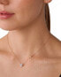 Фото #3 товара Delicate Bronze Pavé Heart Zirconia Necklace MKC1520A2791