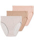 Elance Cotton French Cut Underwear 3-Pk 1541, Extended Sizes