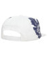 Men's White Toronto Maple Leafs In Your Face Deadstock Snapback Hat
