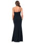 ფოტო #2 პროდუქტის Women's Asymmetric One-Shoulder Slit Gown