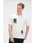 Фото #5 товара Men's Modern Print Fitted Important T-shirt