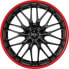 Barracuda Voltec T6 mattblack PureSports / Color Trim rot - DS5 9x19 ET33 - LK5/120 ML72.6