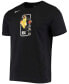 Фото #3 товара Men's Anthony Davis Black Los Angeles Lakers Performance T-shirt