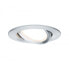 Фото #1 товара PAULMANN 939.02 - Recessed lighting spot - 1 bulb(s) - LED - 2700 K - 425 lm - Aluminium