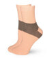 ფოტო #1 პროდუქტის Women's European Made Heel-Stripe Pattern Cotton Socks