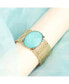 ფოტო #2 პროდუქტის Women's Blue Contrast Statement Bracelet