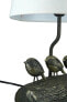 Фото #4 товара Настольная офисная лампа GILDE Лампа Вуди со светящимися птицами