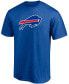 Фото #3 товара Men's Josh Allen Royal Buffalo Bills Player Icon Name and Number T-shirt