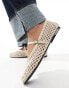 Pull&Bear crochet dolly shoe in cream