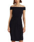 Фото #4 товара Платье Ralph Lauren Lauren с открытыми плечами из крепа