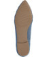 ფოტო #6 პროდუქტის Women's Mindee Pointed Toe Flats