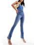 New Look bootcut jean in mid blue