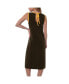 ფოტო #2 პროდუქტის Women's Brown San Diego Padres Main Field Maxi Dress