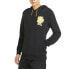 Фото #1 товара Puma Pl Graphic Pullover Hoodie Mens Black Casual Outerwear 533786-01