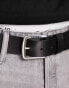 Фото #4 товара Levi's Seine leather belt in black with logo