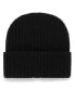Фото #2 товара Men's Black Minnesota Vikings Ridgeway Cuffed Knit Hat
