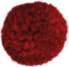 Titanum Pompony dekoracyjne ozdobne z włóczki 6szt czerwone