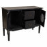 Sideboard Alexandra House Living Black Rattan Fir wood 40 x 78 x 106 cm