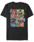 ფოტო #1 პროდუქტის Men's Grunge Stitch Short Sleeve T-Shirt