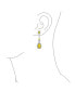 ფოტო #6 პროდუქტის Art Deco Wedding AAA Cubic Zirconia Halo Long Pear Solitaire Teardrop CZ Statement Dangle Chandelier Earrings For Women Pageant Bridesmaid