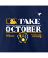 Men's Navy Milwaukee Brewers 2023 Postseason Locker Room T-shirt